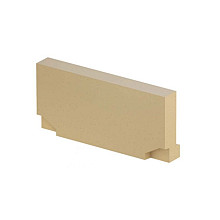 Euroline Eindplaat, H60 blind