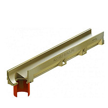 Euroline goot zonder rooster 100cm + uitloop