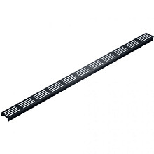 ACO Slim-Line vervangingsrooster 100 cm, zwart aluminium design rooster