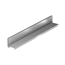Slotline opzetelement RVS 100 cm