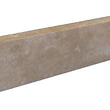 Beam/opsluitband Travertino autumn honed antique 8x25x100 cm