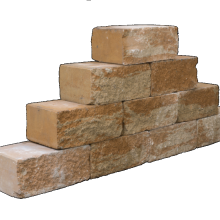 Straight Block 35x20x15 cm Mont Blanc