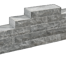 Slimwall Blue moon naturel 40x16x8 cm - maandprijs