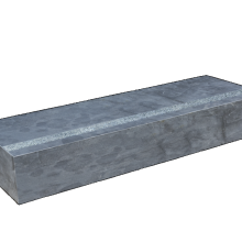 Traptrede Blue moon honed antislip linea 100x35x15 cm - maandprijs