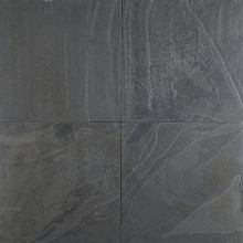 Black Premium Slate Naturel 60x60x2,5 cm - maandprijs