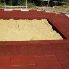 Rubber tegels + diversen