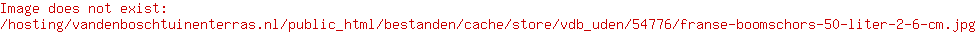 Franse Boomschors | 50 liter (2-6 cm)