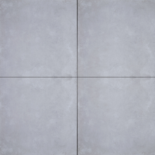 GeoCeramica® topplaat 80x80x1 Concreet Silver