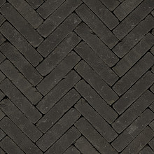 Gebakken WF80 getr. 200x50x80 mm Nero getrommeld bezand