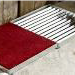 CUBIC rooster 40x80 cm Kokosmat rood