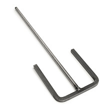 Roerpaddel zwart 162 mm