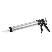 Kitpistool 60 ml worst professioneel alu/zwart