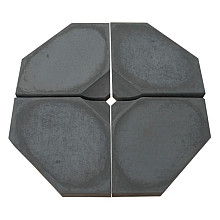 parasoltegel 45x45x8 zwart beton