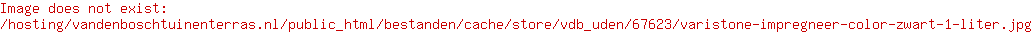 Varistone | Impregneer Color | Zwart (1 liter)