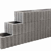 Rechthoekflor Grijs 60x40x25