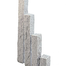 Palissade graniet naturel 100x10x10 cm