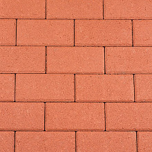 Betonklinker 21x10,5x8 basic belgisch rood (machinaal pakket)