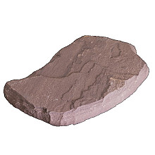 Staptegel flagstone Gres rood 25-35 mm dik