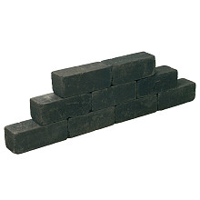 Blockstone Black 15x15x30 cm