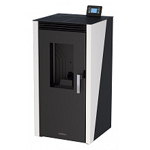 Tuin/Terras Haard Boreal 12 wit - pelletmodel vrijstaand