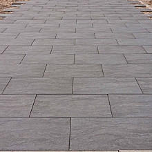 Keramische tegel 80x40x2 cm Due Trentino Nero gerectificeerd