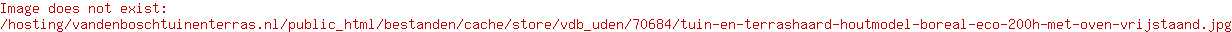 Tuin & Terrashaard | Houtmodel | Boreal Eco 200H - met oven (vrijstaand)