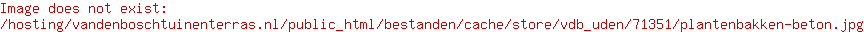 Plantenbakken | Beton