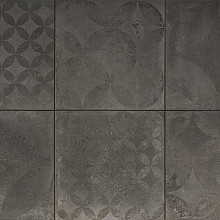 Cerasun 60x60x4 cm Concrete Decor Graphite