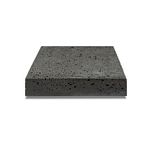 ArtiStone tegel 20x20x5 Carbon zonder facet
