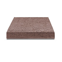 ArtiStone tegel 50x50x5 Roodbruin zonder facet