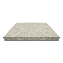 ArtiStone tegel 80x80x5 Crème zonder facet, gewapend