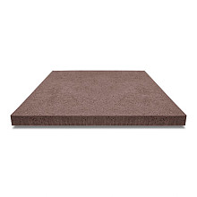 ArtiStone tegel 80x80x5 Roodbruin zonder facet, gewapend