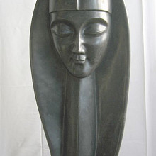 Beeld Egyptian woman 110 cm