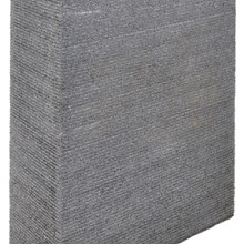 Bloembak Senina Wall Planter Black 100x20x120 cm (bxdxh)