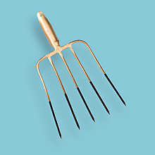 Mestvork OFFNER 5 tands, met lipdul