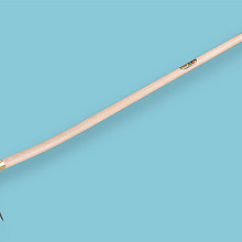 Mesthaak OFFNER 4 tands, korte tanden, met dul met gebogen Essen steel 140 cm