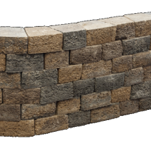 Pilestone Walnut 23/17x21,5x10 cm