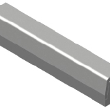 Trottoirband 13/15x20x100 grijs visbek Komo