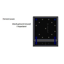 Montana outdoor element tussen (incl. 1 kussen) Orlando of Seine