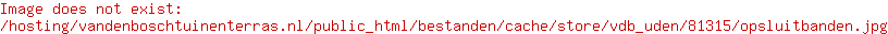 Opsluitbanden