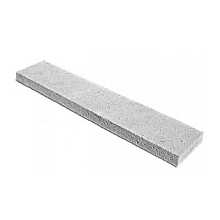 Schellevis Opsluitband 100x20x5 cm grijs gewapend
