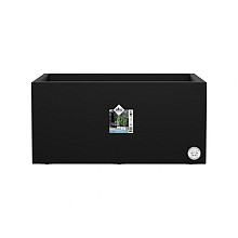 Elho vivo next lang 80 living black (lxbxh) 39x78x37,9 cm