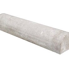 Parkeer of stootbanden 2x recht grijs 20x17x95