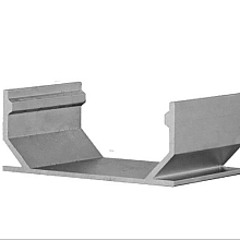 Sleufgoot aluminium Sidedrain/75 verbindingsstuk