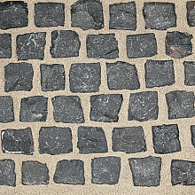 Kinderkop Basalt 8x11 cm in gaasbox