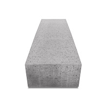 ArtiStone zitelement recht 200x60x40 Grijs