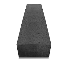 ArtiStone zitelement recht 100x60x40 Carbon