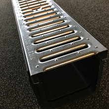 Actiegoot gegalvaniseerd rooster (lxbxh 100x12x9,5 cm)