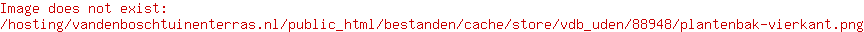 Plantenbak vierkant