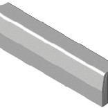 Trottoirband 13/15x25x100 zwart visbek K